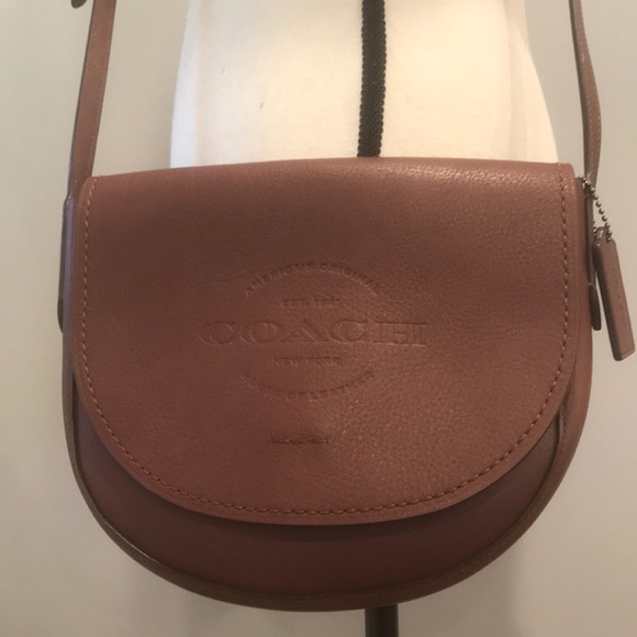 Coach Handbags - 🎁Coach NWT✨Hudson Dark Saddle Leather Crossbody.
